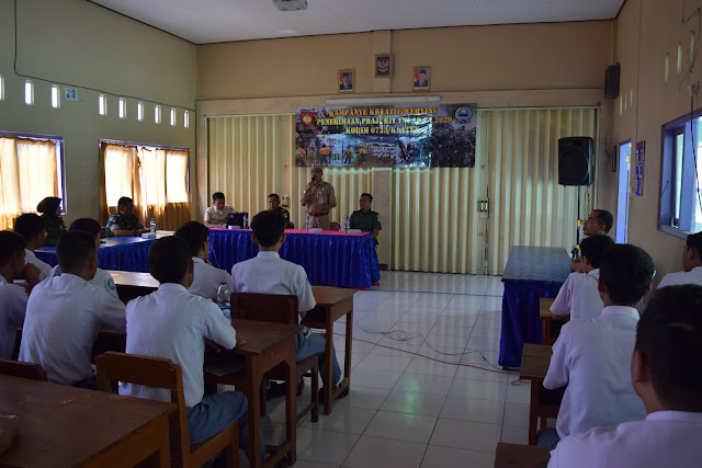 Gencar Kodim Klaten Sosialisasikan Pendaftaran Menjadi Prajurit TNI