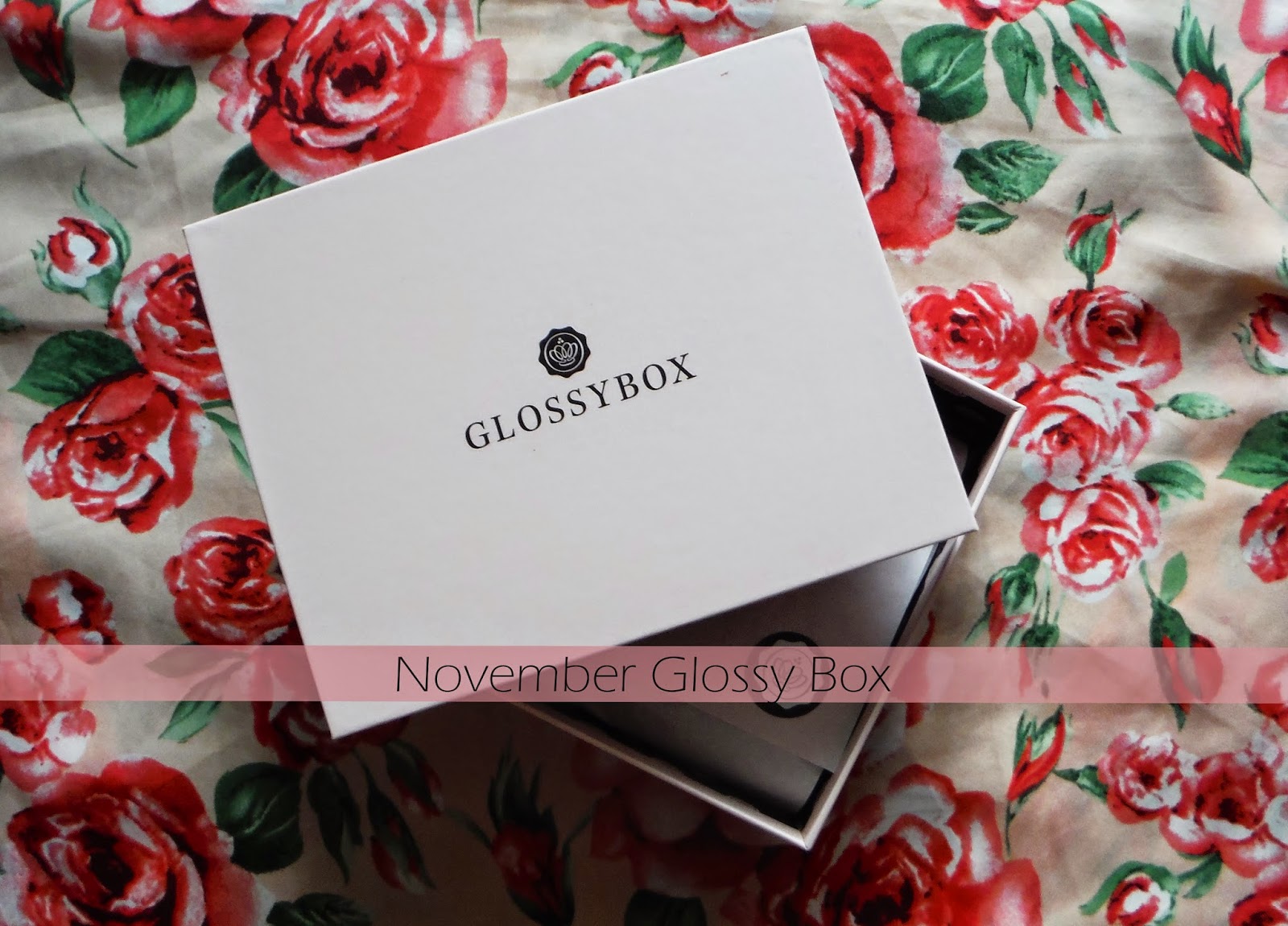 Photo of the top of the glossybox