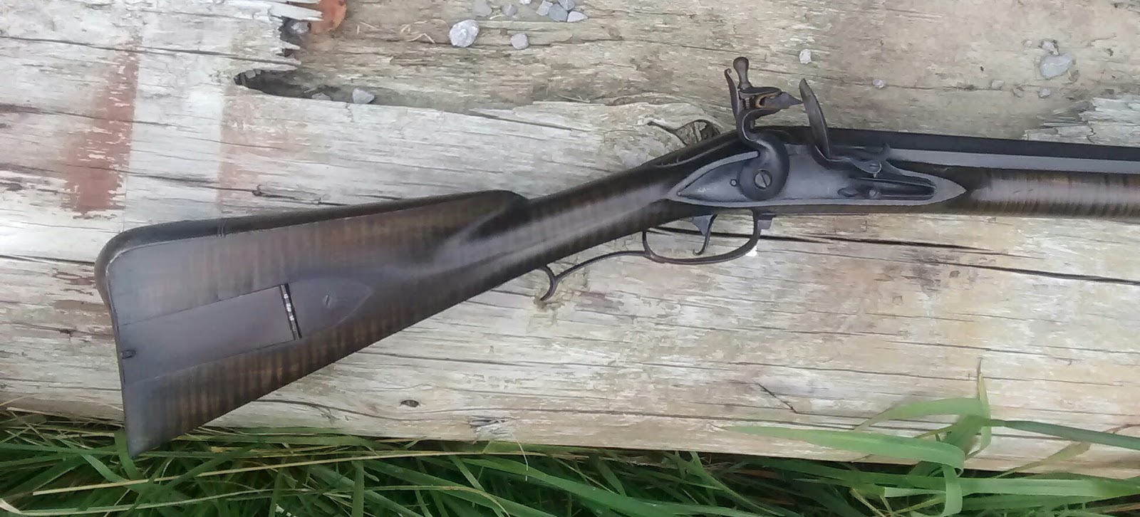 Joe Schell flintlocks 66 cal. early southern iron mounted rifle