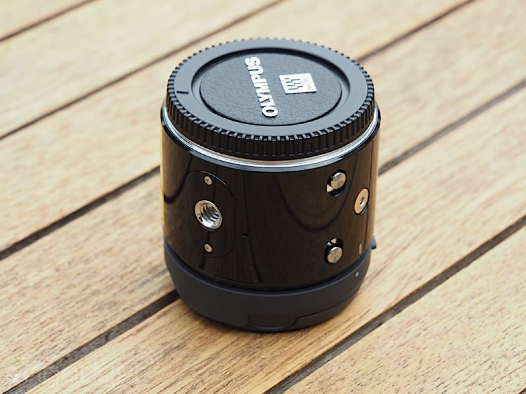Olympus Air is a wireless lens camera that pairs with your smartphone