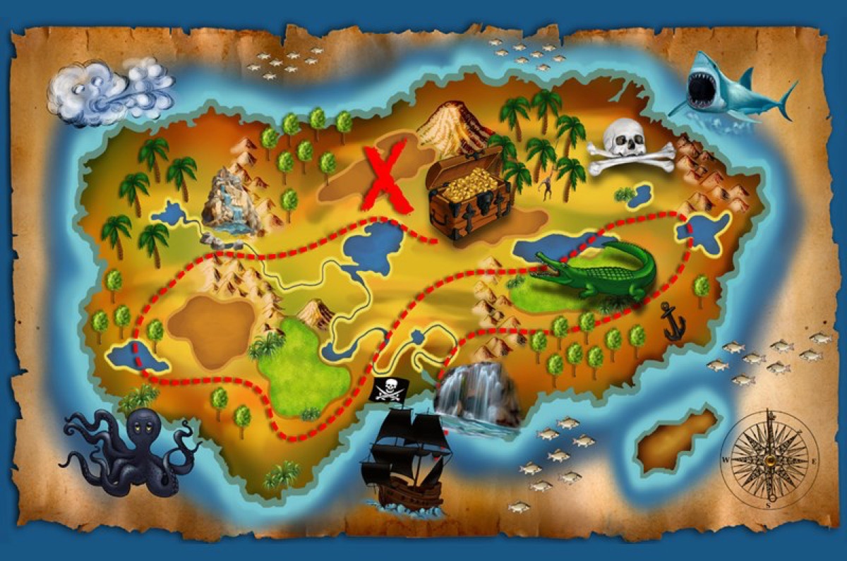 Игра познавательные истории. Карта пирата остров сокровищ. Остров сокровищ игра квест. Игра "в поисках сокровищ" Курдюкова. Пиратская карта острова сокровищ.
