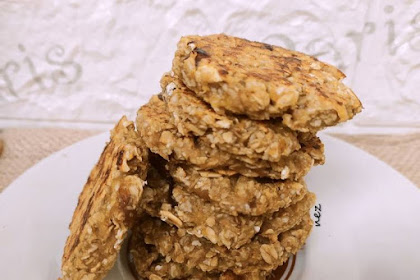 Resep dan Cara Membuat Banana Oat Cookies by Nez