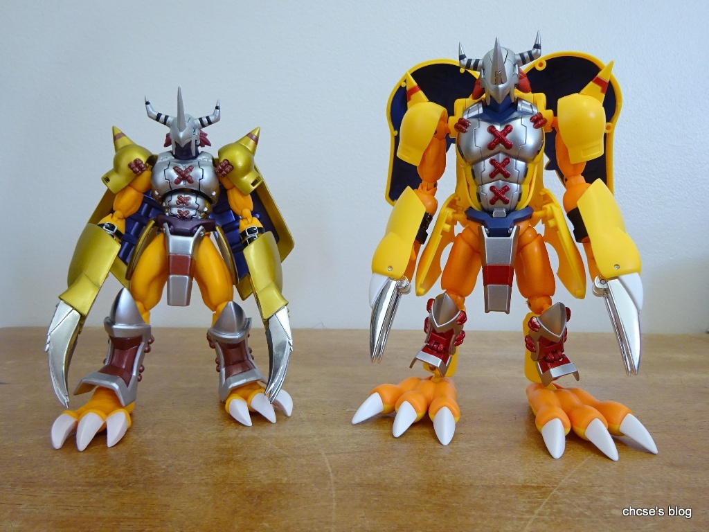 wargreymon digivolving spirit