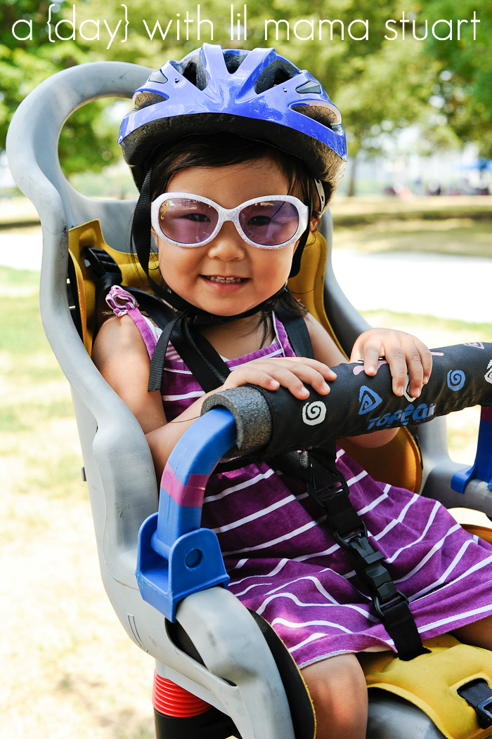 a {day} with lil mama stuart Chicago Lakefront Bike Rentals