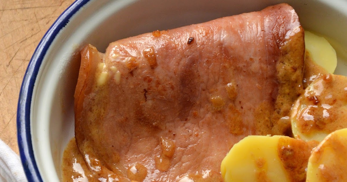 Petite Cuillère et Charentaises Jambon braisé au Cidre {Normandie}