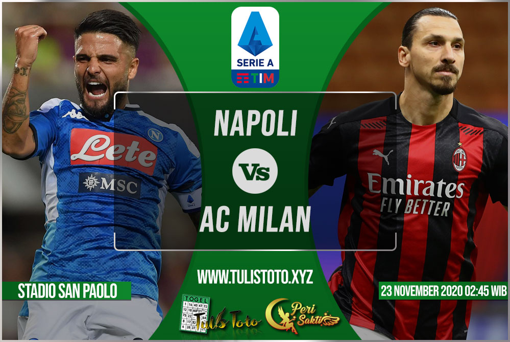 Prediksi Napoli vs AC Milan 23 November 2020