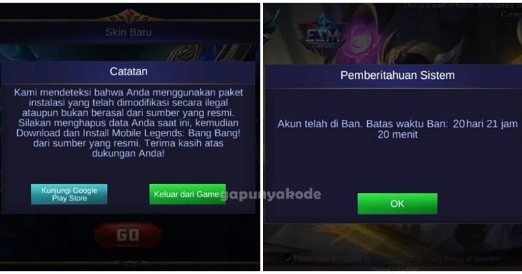 How to overcome the (unban) Mobile Legends account that has been