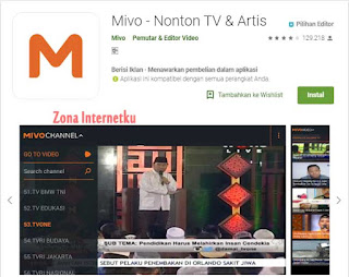 Mivo Daftar Aplikasi Terbaik Android Untuk Menonton TV