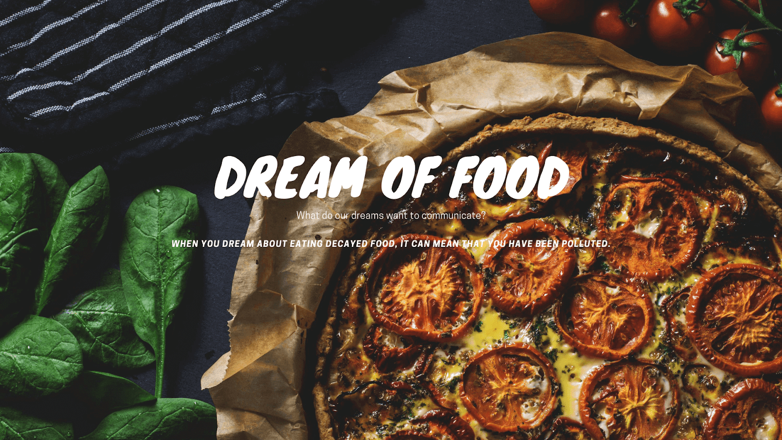 What does it mean to dream of food?