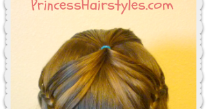 Half Up Hairstyle Fairy Wings Braid Hairstyles For Girls