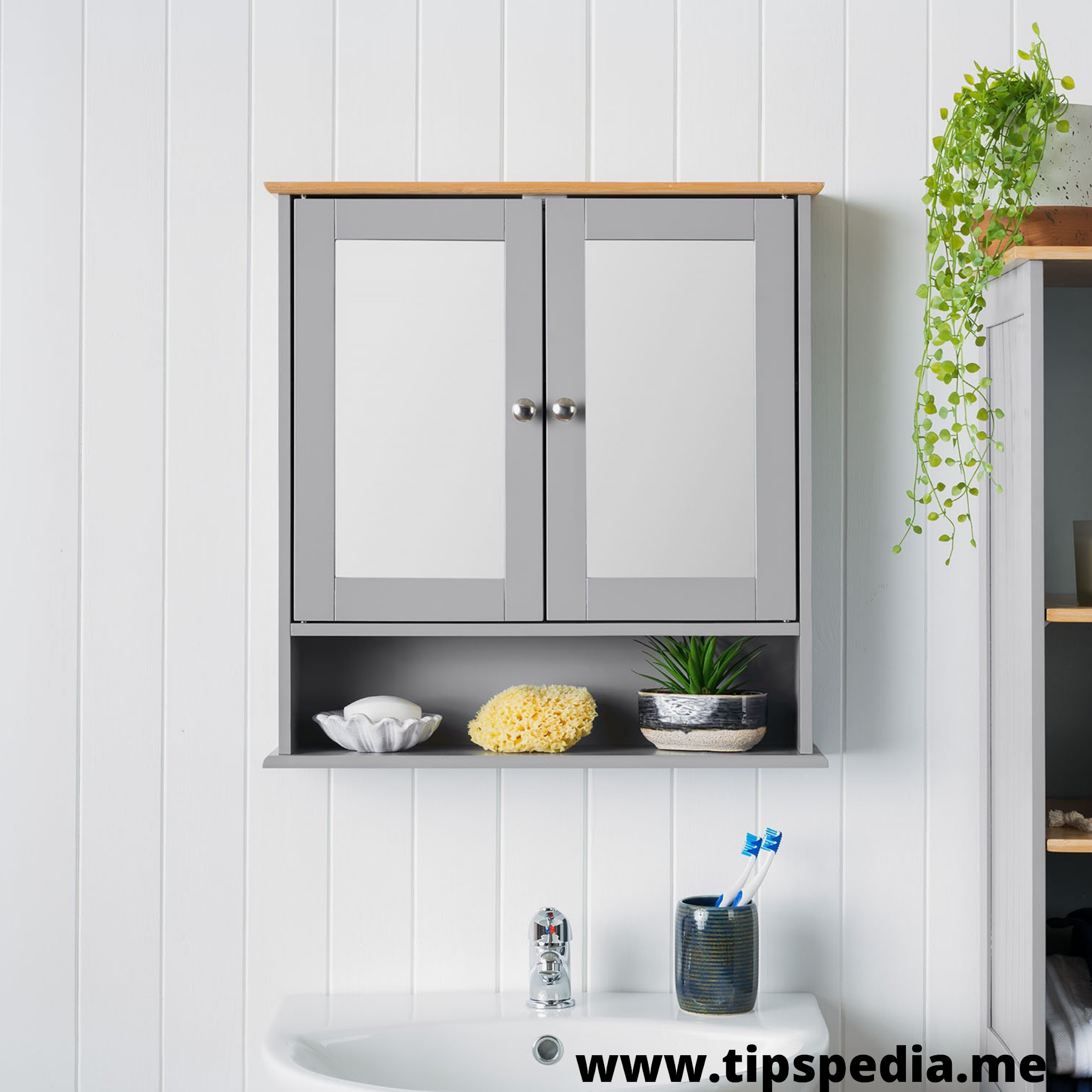 grey wooden bathroom wall Tips Pedia