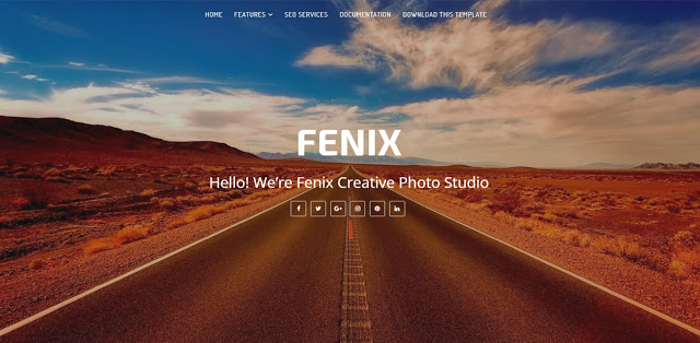 Fenix - Template blogger giới thiệu sản phẩm