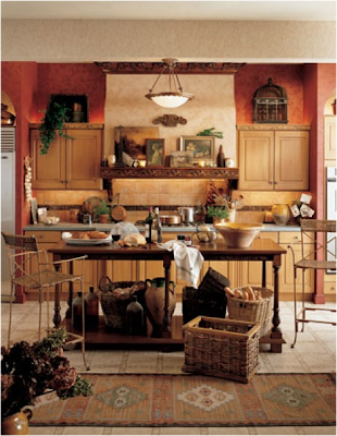 tuscan kitchen design