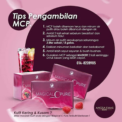 Magical C Pure Serbuk VitaminC 1000mg