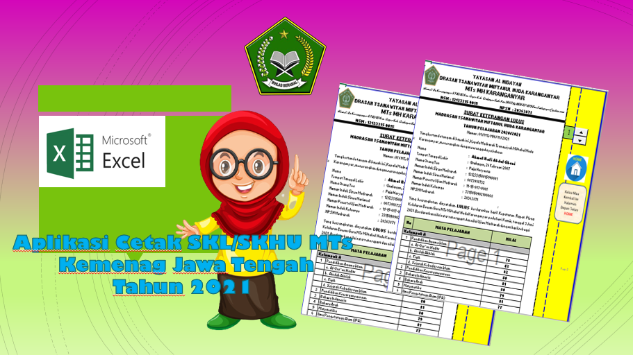 Aplikasi Cetak SKL MTs Kemenag Jawa Tengah