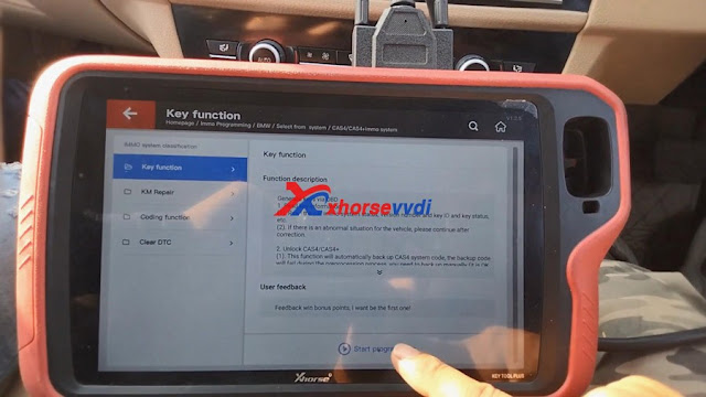 VVDI Key Tool Plus Programs BMW 520D CAS4 AKL 07