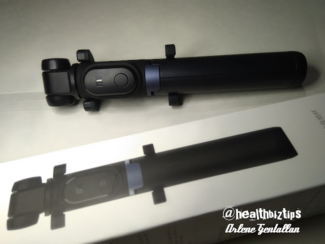 Xiaomi Mi Selfie Stick Tripod Bluetooth Shutter control Review | @healthbiztips