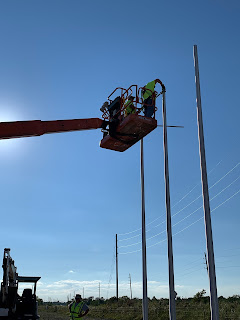 HLA Signs Flag Pole Flag Installation