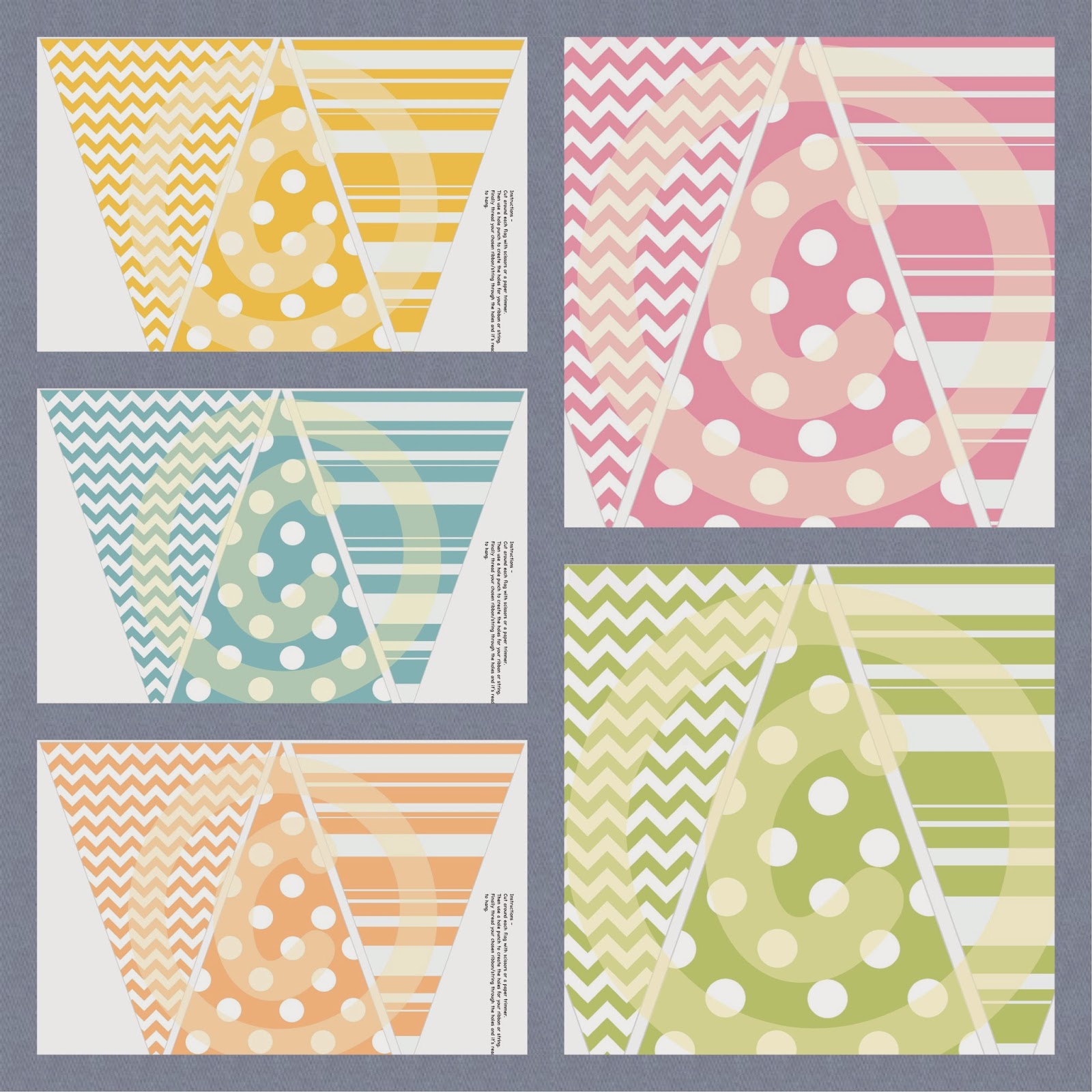 Paper Party Printables: Mothers Day Spring Printable Bunting