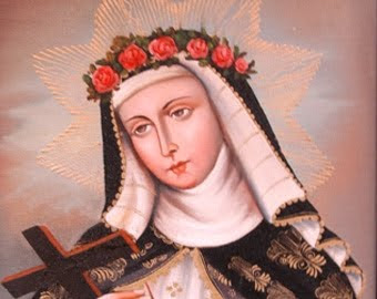 Santa Rosa de Lima,  primera santa del continente americano.  Lima, 1586-1617