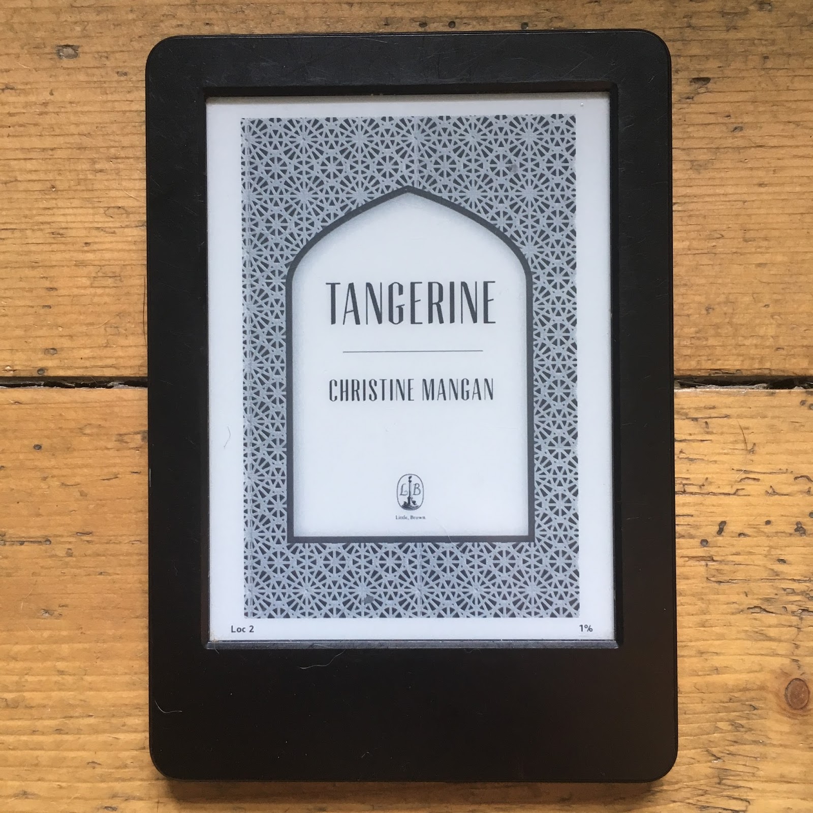 Reading Writing Booking Tangerine by Christine Mangan