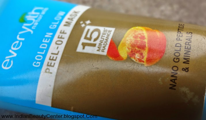 Download Everyuth Naturals Golden Glow Peel Off Mask Review Waelul PSD Mockup Templates