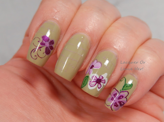 Spring flowers with CJS-01 and Zoya Ireland