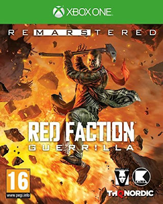 Red Faction Guerrilla Re Mars Tered Game Cover Xbox One