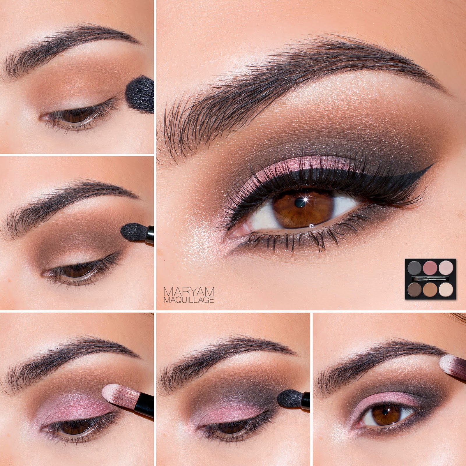 Maryam Maquillage Spring Smokey Eye With French Nude Palette