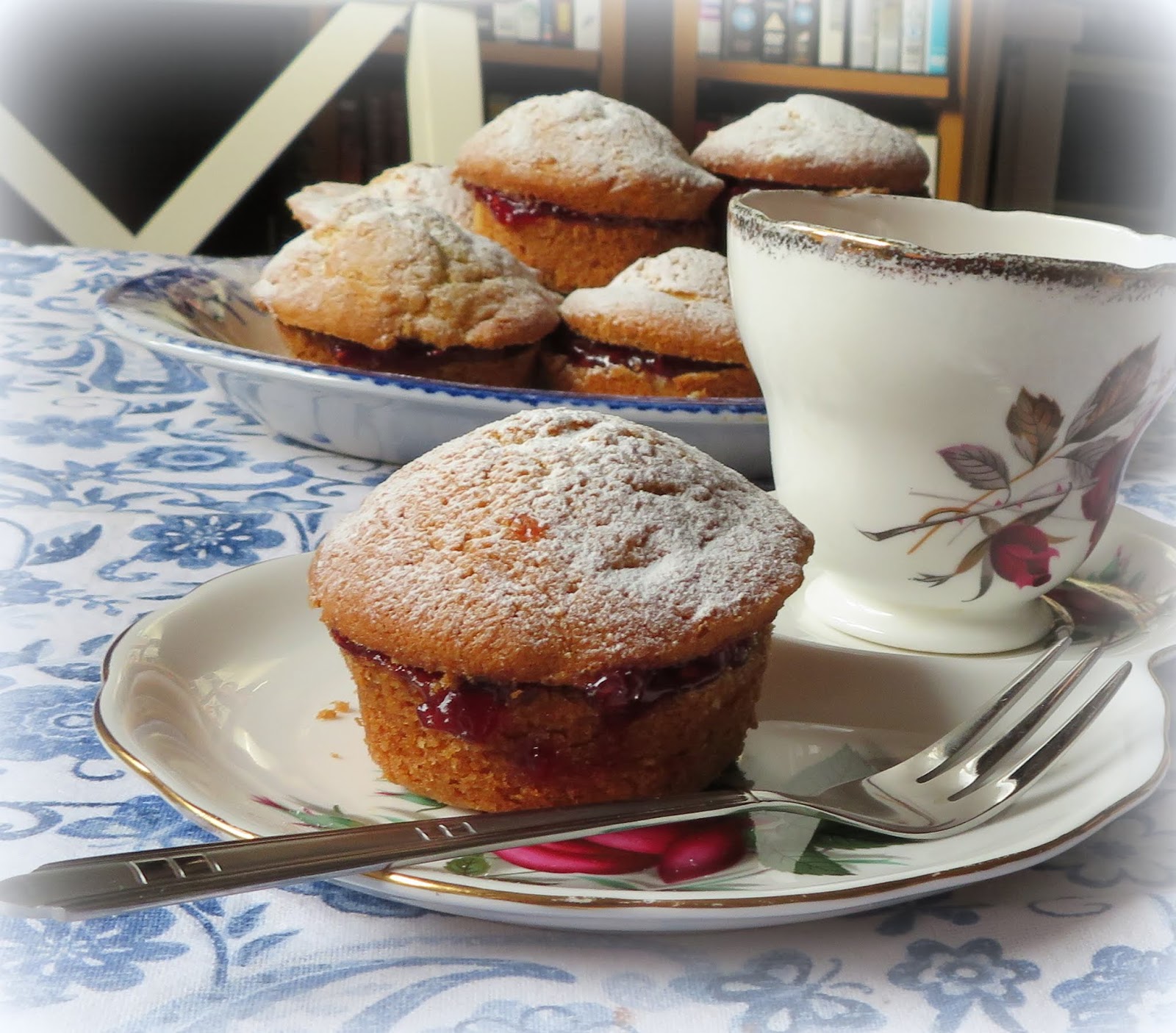 Lemon Cupcakes with Raspberry Jam The English Kitchen