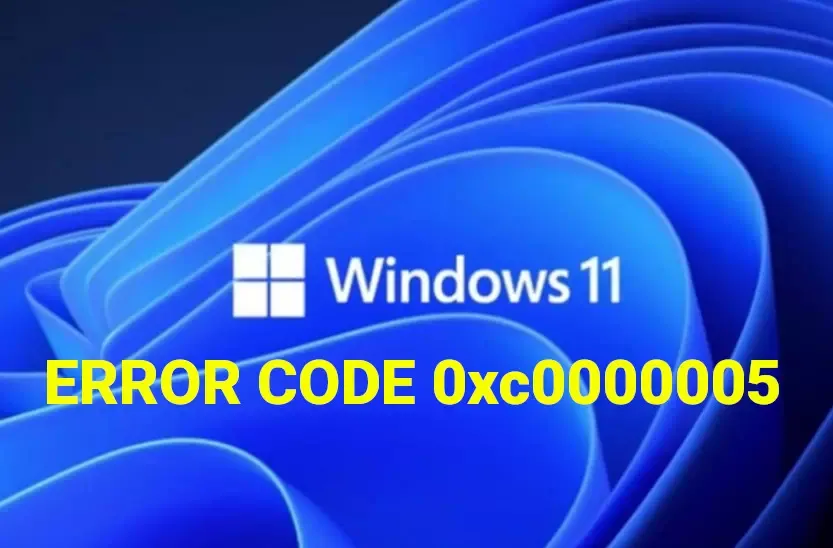 cara mengatasi error code 0xc0000005 windows 11