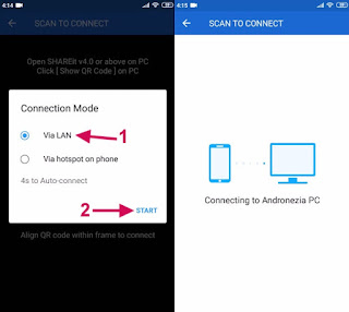 cara mengirim file dari android ke laptop dengan wifi