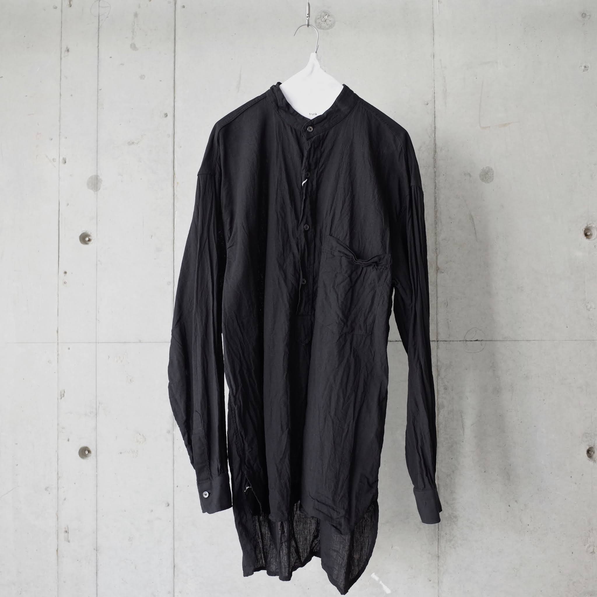 trunk: COMOLI CHAMBRAY PULL-OVER SHIRT NOW IN STOCK