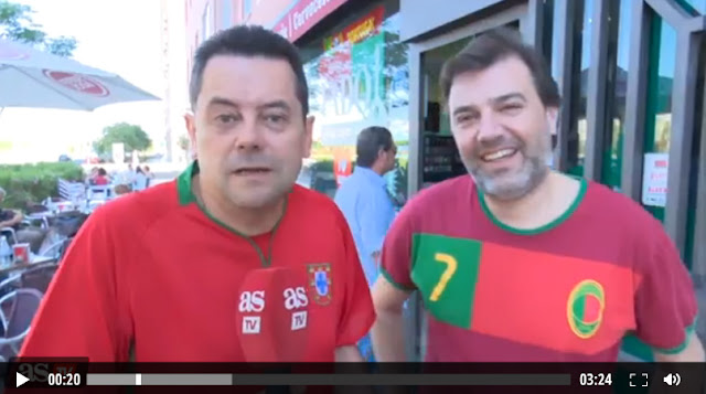 Eurocopa 2016 Roncero-Cristiano-Portugal