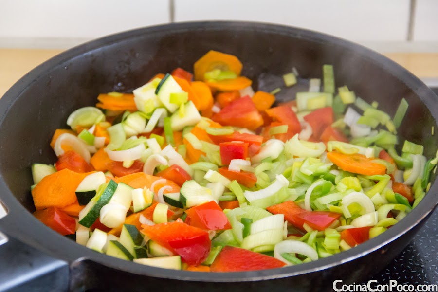 Quiche de Verduras Sin Gluten - Receta paso a paso