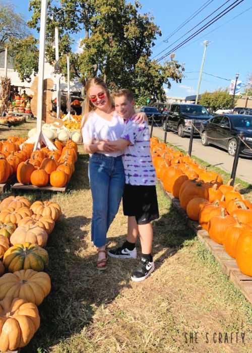 Family Friendly Halloween Traditions  -  visit the pumpkin patch