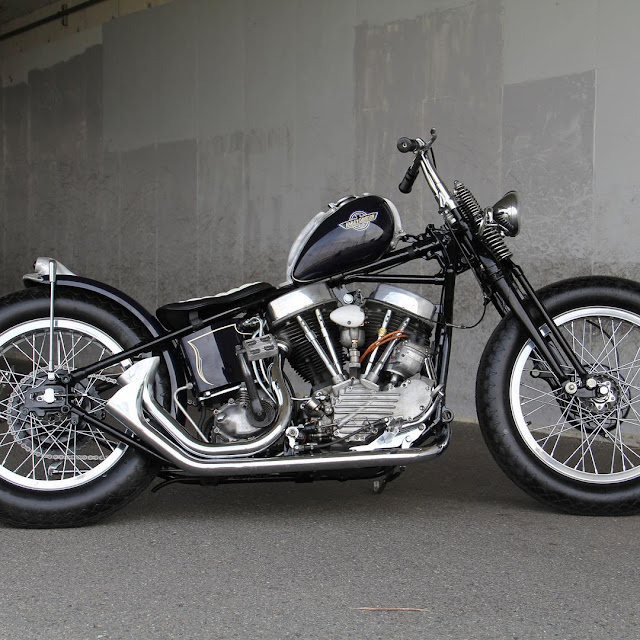 Harley Davidson Panhead By Hot Chop Speed Shop