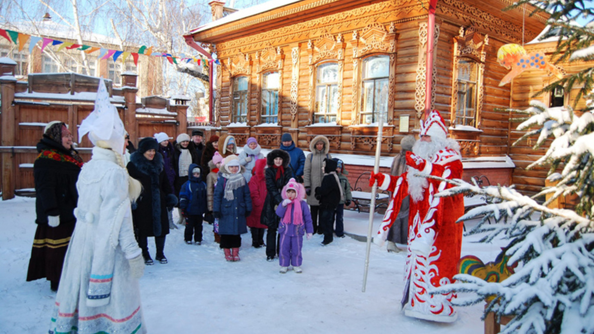 Резиденция Деда Мороза Омск