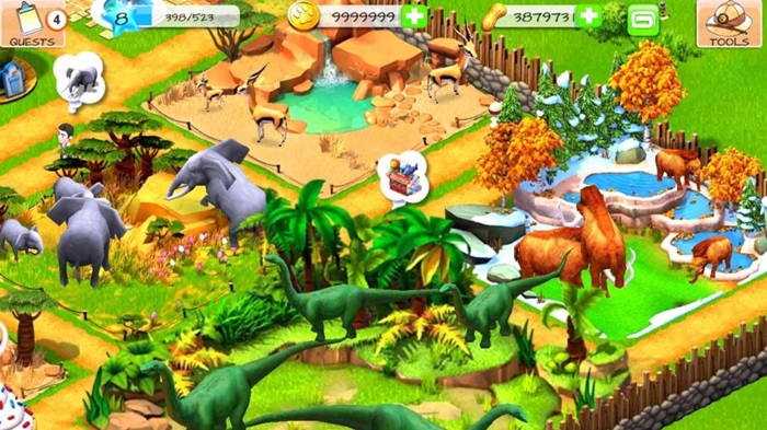 Download Wonder Zoo Animal Rescue Mod Money Gems Nuisonk