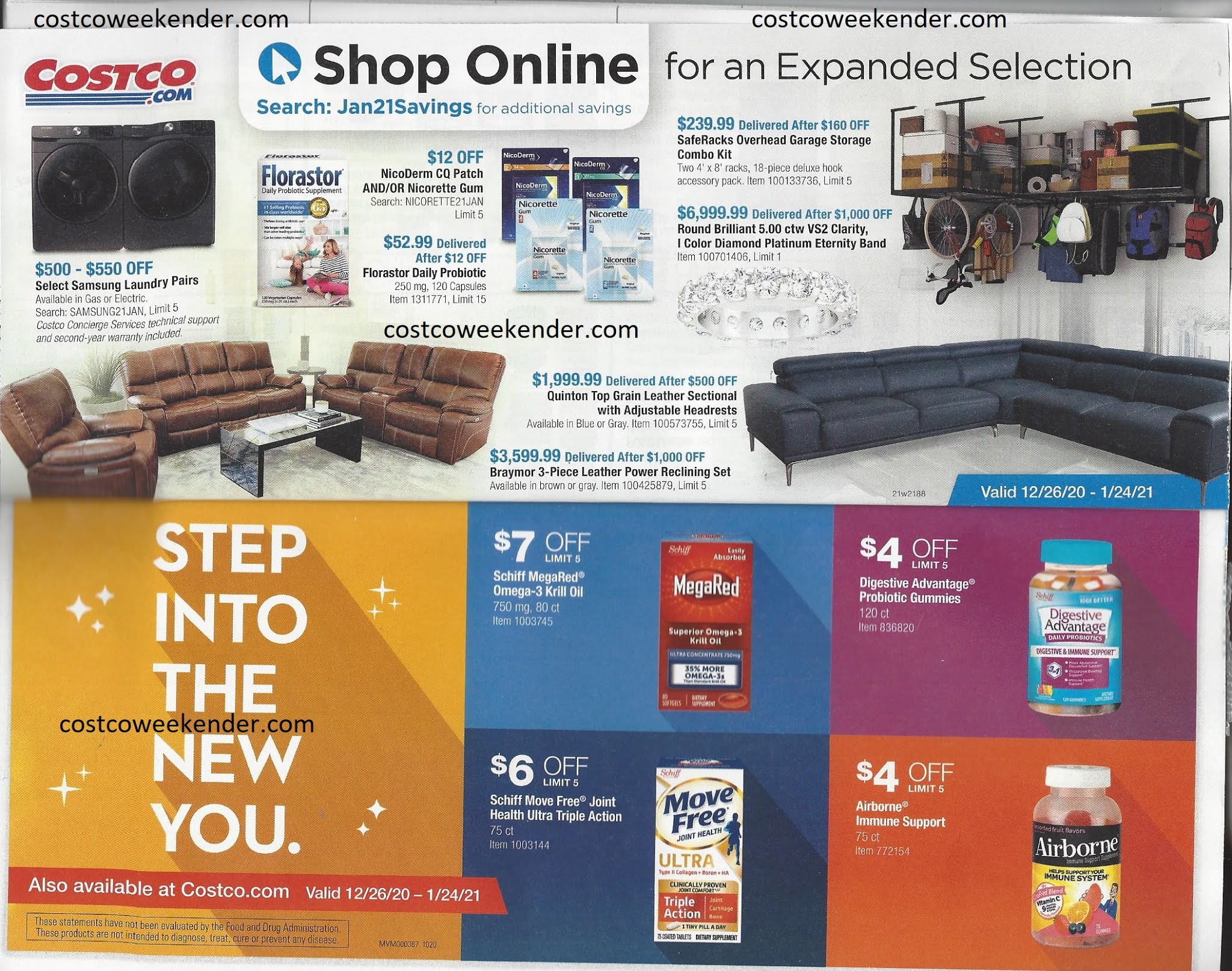 January 2021 Costco Coupon Book Costco Weekender