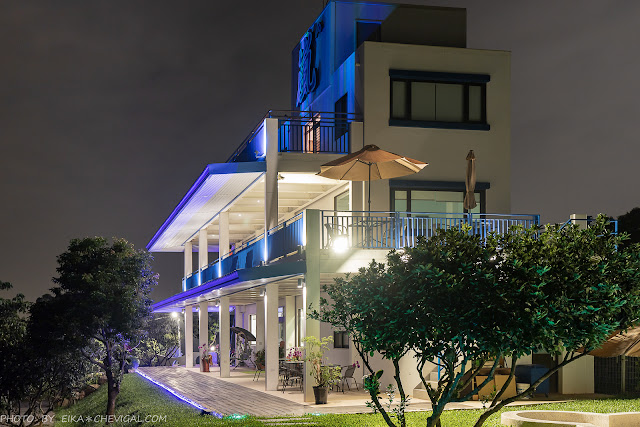 萬里嵐景觀親子休閒餐廳,台中夜景餐廳,玩沙坑,180度景觀,泰式椰香雞套餐,香煎鯖魚套餐,百香鳳梨泡泡,台中,大肚,萬里嵐,景觀餐廳,親子餐廳,夜景,藍色公路,秘境