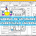 Caderno de atividades de alfabetização - aniversário