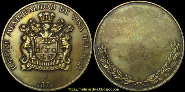 Medalla I. Municipalidad de Viña del Mar