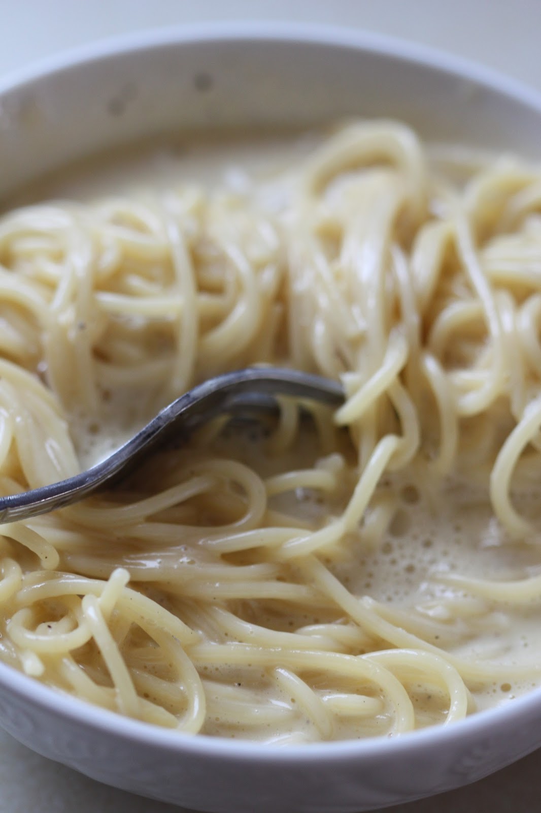 Creamy Pasta with Truffle Oil