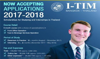 Beasiswa Kursus Perhotelan Singkat di Thailand Beasiswa Luar Negeri