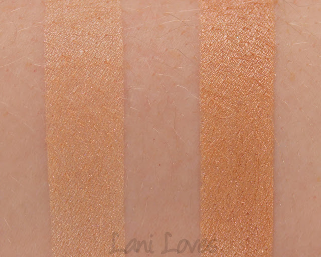 Darling Girl Eyeshadows - Ginger Swatches & Review