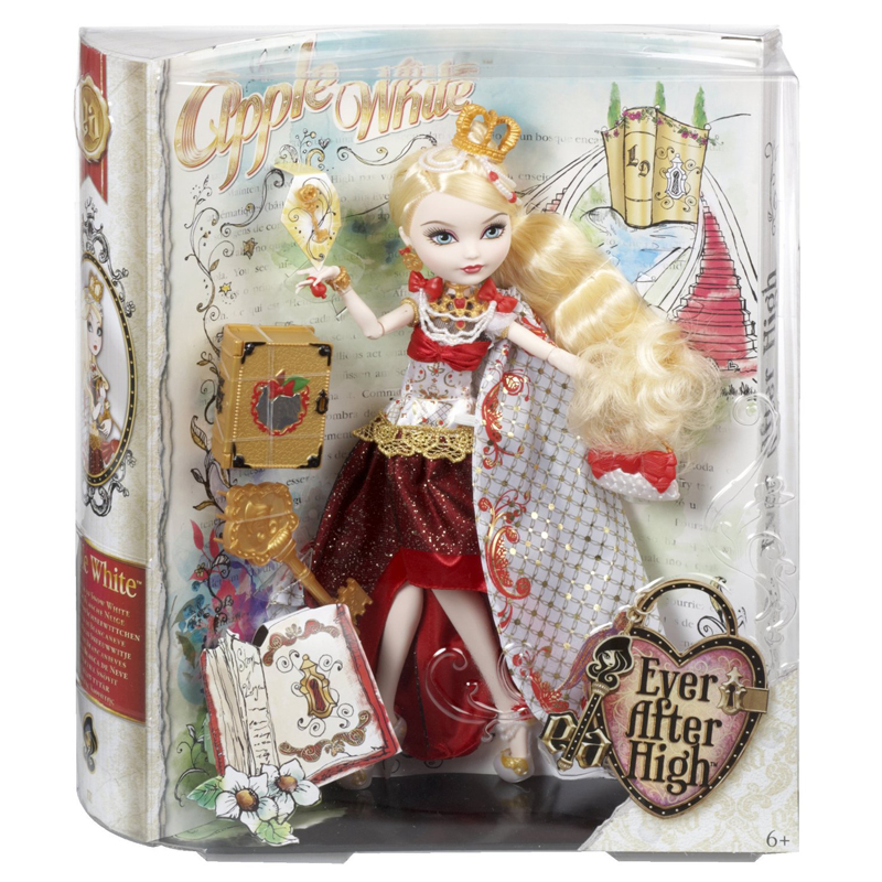 Ever After High Basic Release Apple White Doll Replacement Gold