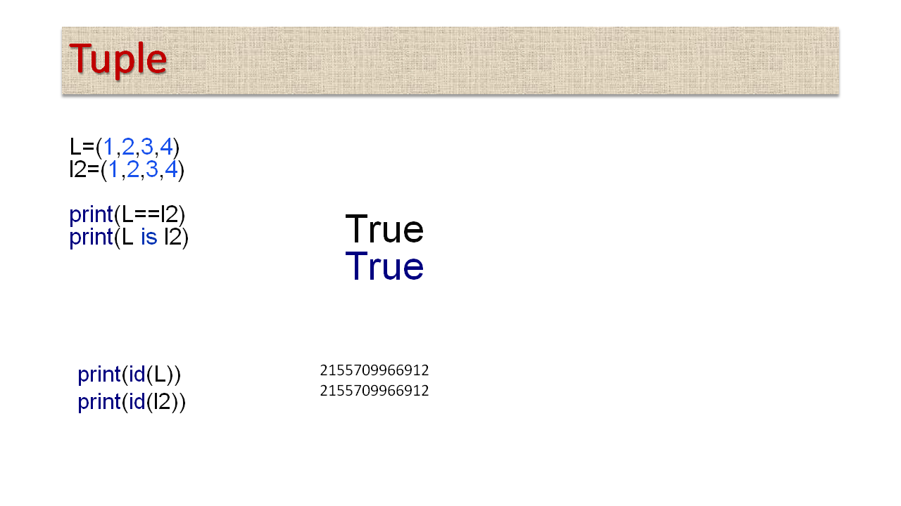 Data Types of Python: Mutable- List, Set, Dictionary; Immutable- Number ...