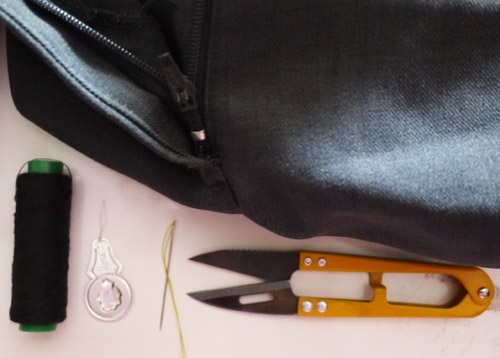 Tutorial Cara Memperbaiki Kepala Resleting Celana Yang