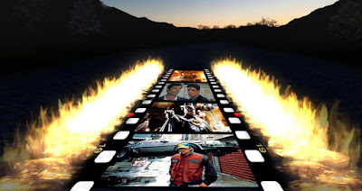 Back to the Future 2 and 1989 movies Zurück in die Zukunft 2 und Filme von 1989